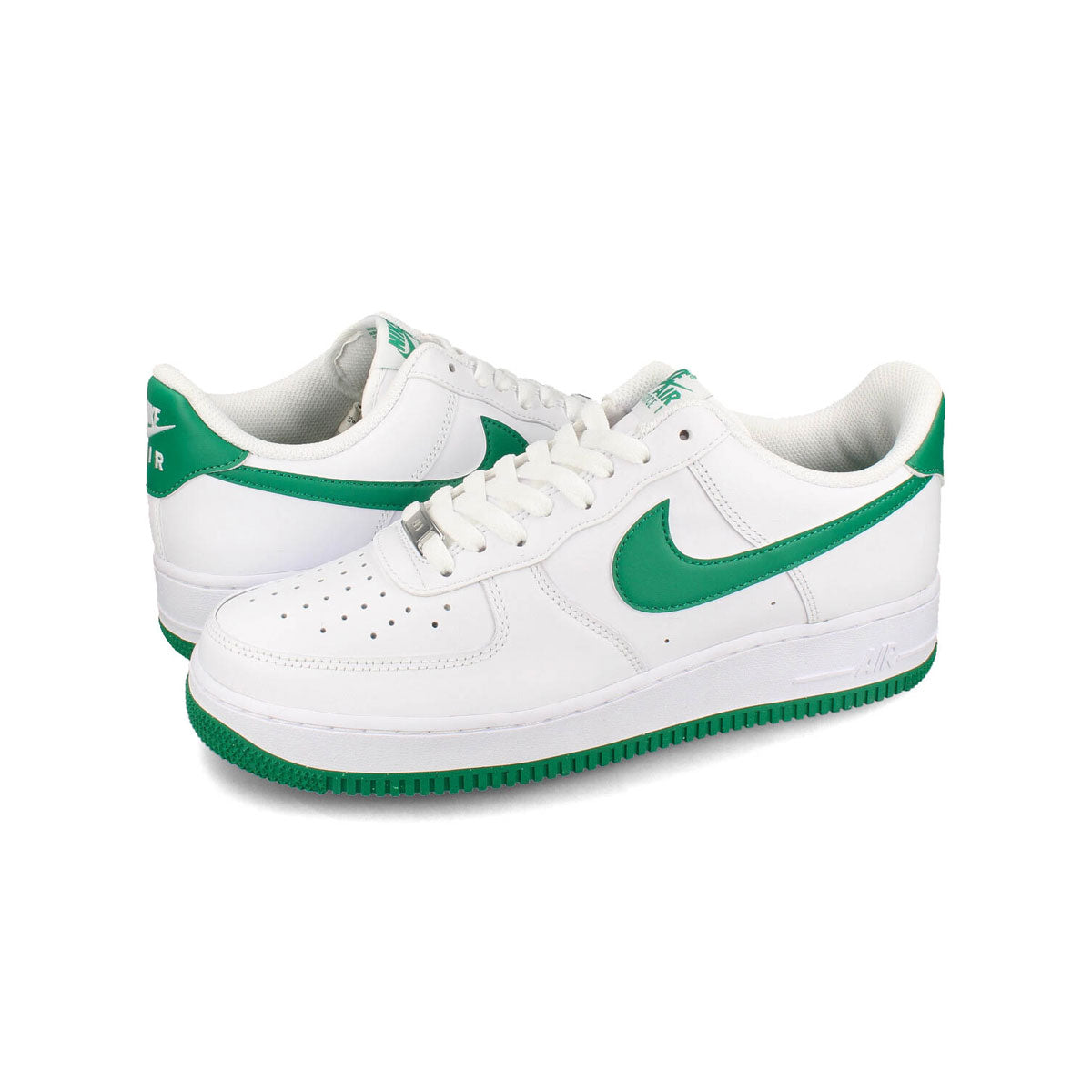 NIKE - MENS AIR FORCE 1 ’07 WHITE/MALACHITE/WHITE ナイキ エア フォース 1 ’07 "ホワイト/マラカイト/ホワイト"【FJ4146-102】