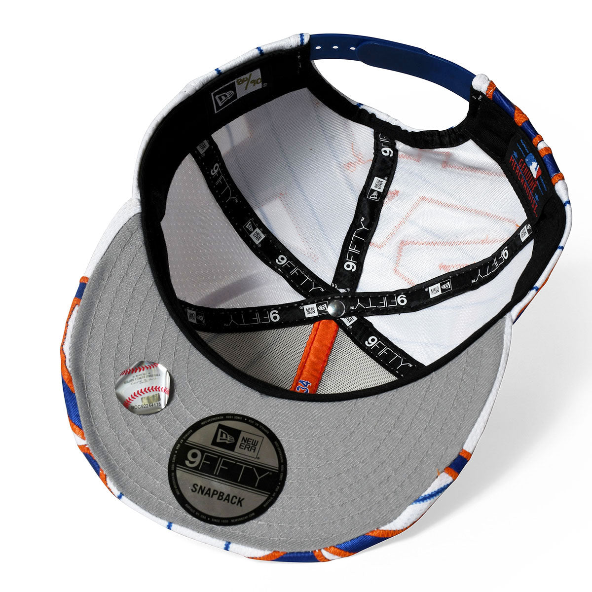 NEW ERA New York Mets - 9FIFTY AUTHENTIC JERSEY SYNDGAD V3KIT S No.35/90【11834973】