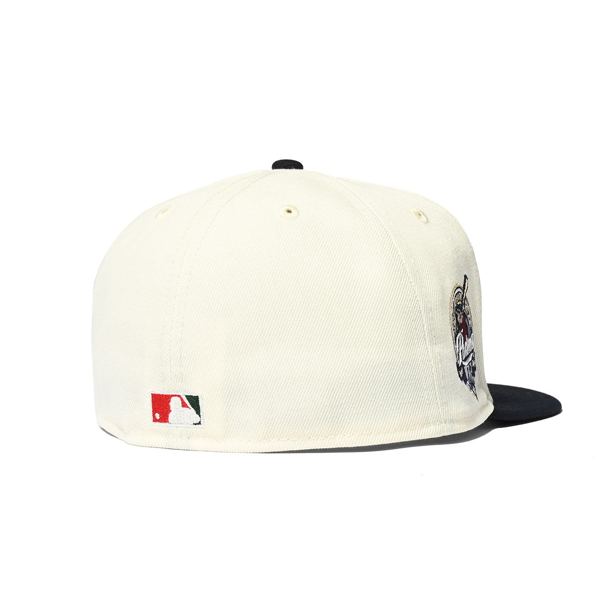 NEW ERA San Diego Padres - CLUB LOGO 40th ANV 59FIFTY CHROME/NAVY【70782924】