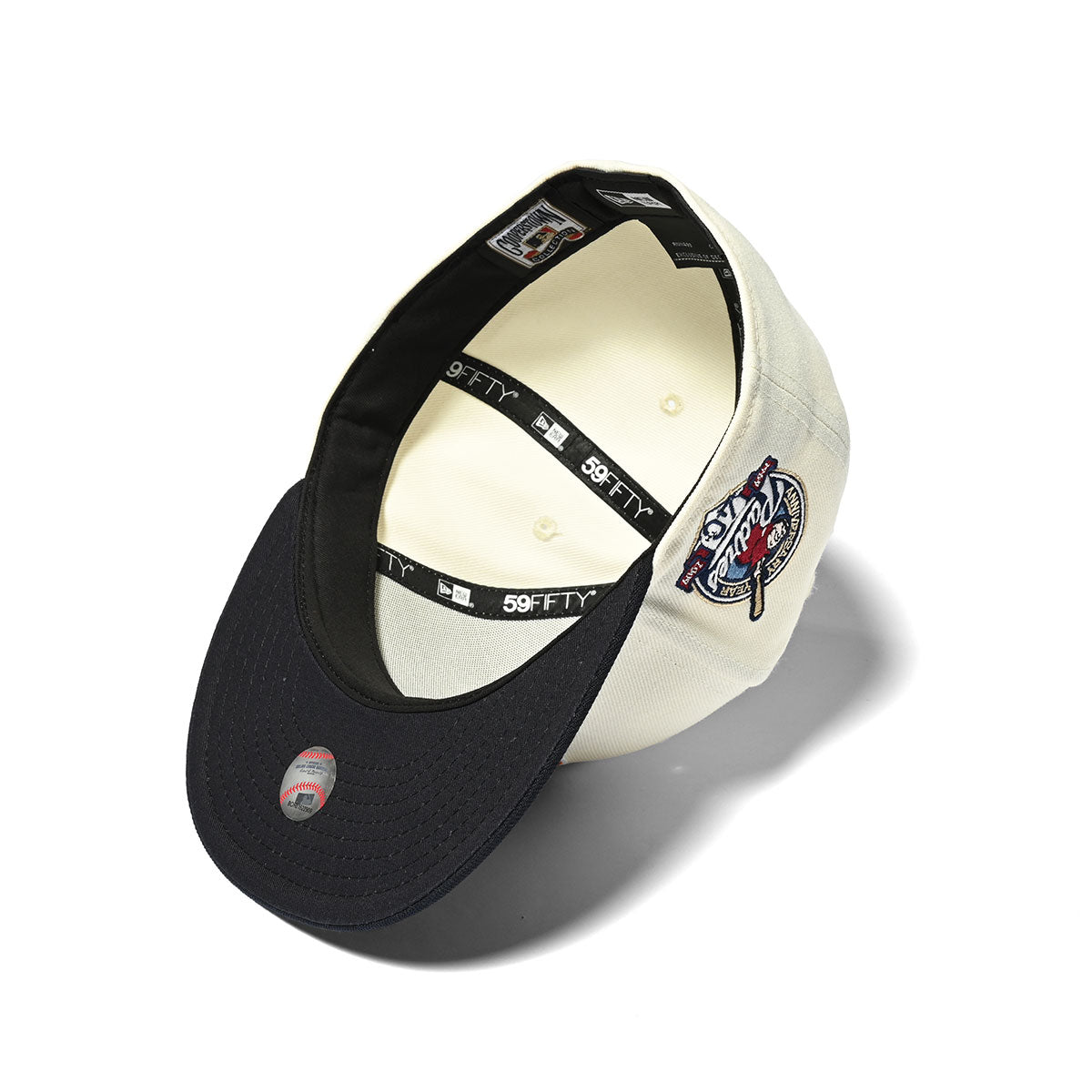 NEW ERA San Diego Padres - CLUB LOGO 40th ANV 59FIFTY CHROME/NAVY【70782924】