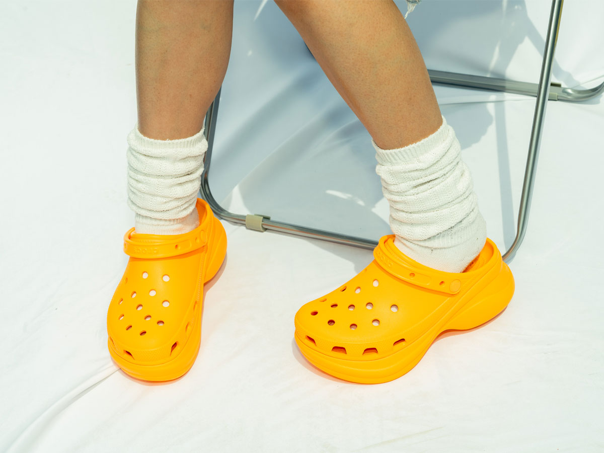 CROCS - WMNS CLASSIC BAE CLOG Orangesicle【206302-85Q】