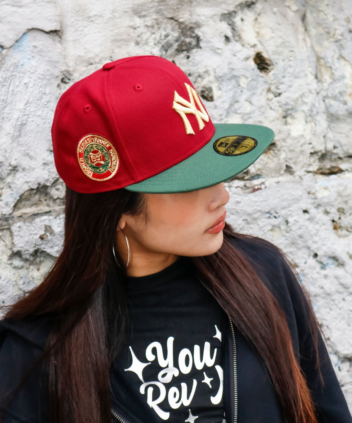 NEW ERA - NEW YORK YANKEES CO 1937 WS 59FIFTY CARDINAL/CILANTRO GRN 【70991352】