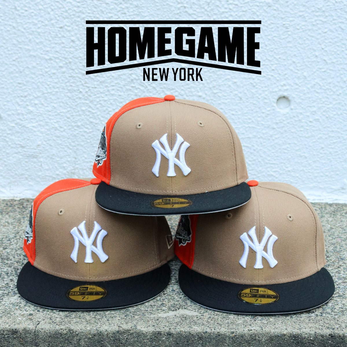 NEW ERA New York Yankees - 59Fifty 1999 World Series Camel/Orange/Black