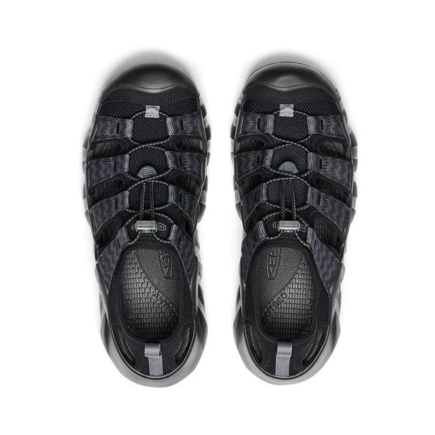 KEEN - MENS HYPERPORT H2 BLACK/STEEL GREY 1028652