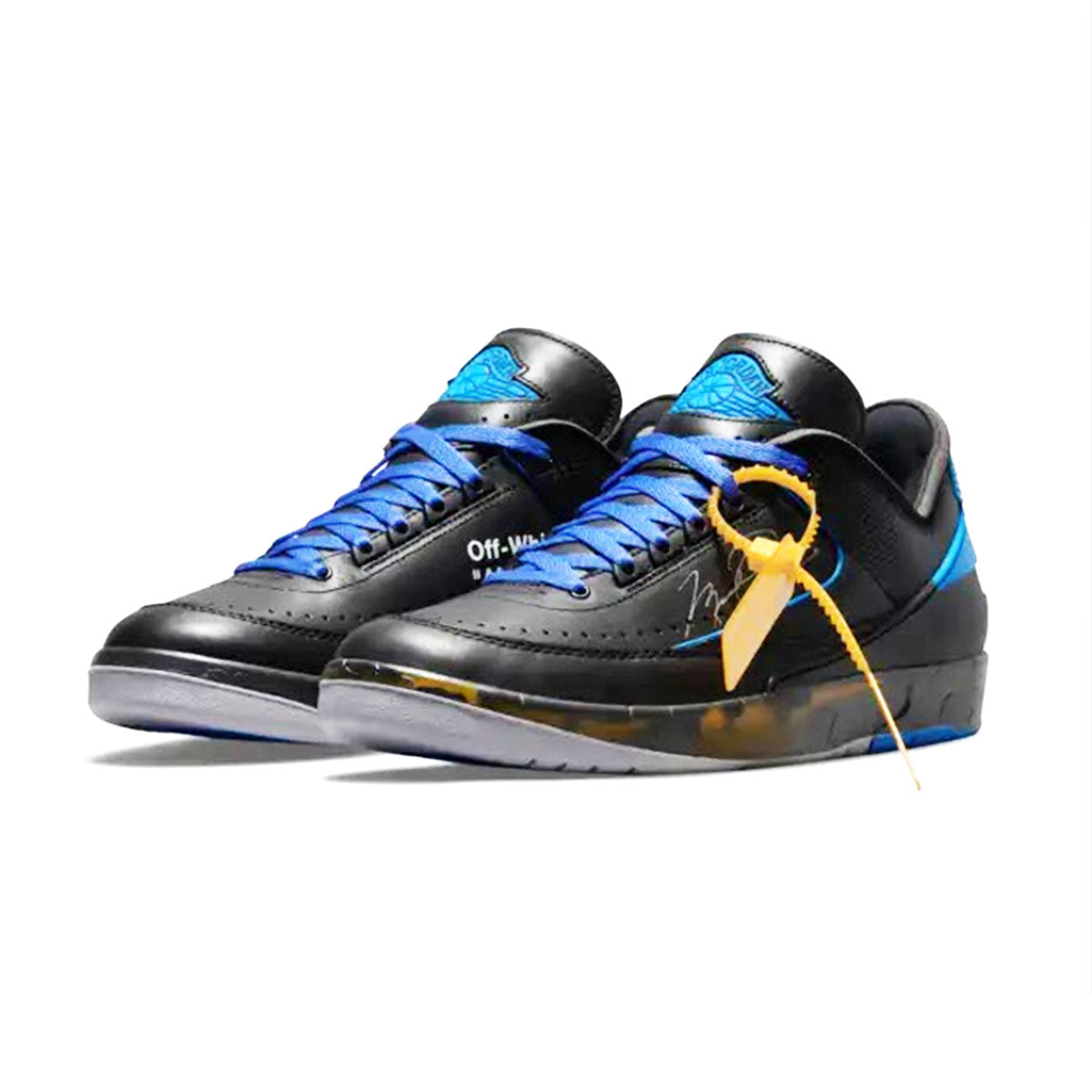 NIKE AIR JORDAN 2 RETRO LOW SP (BLACK/VARSITY ROYAL-CEMENT GRAY