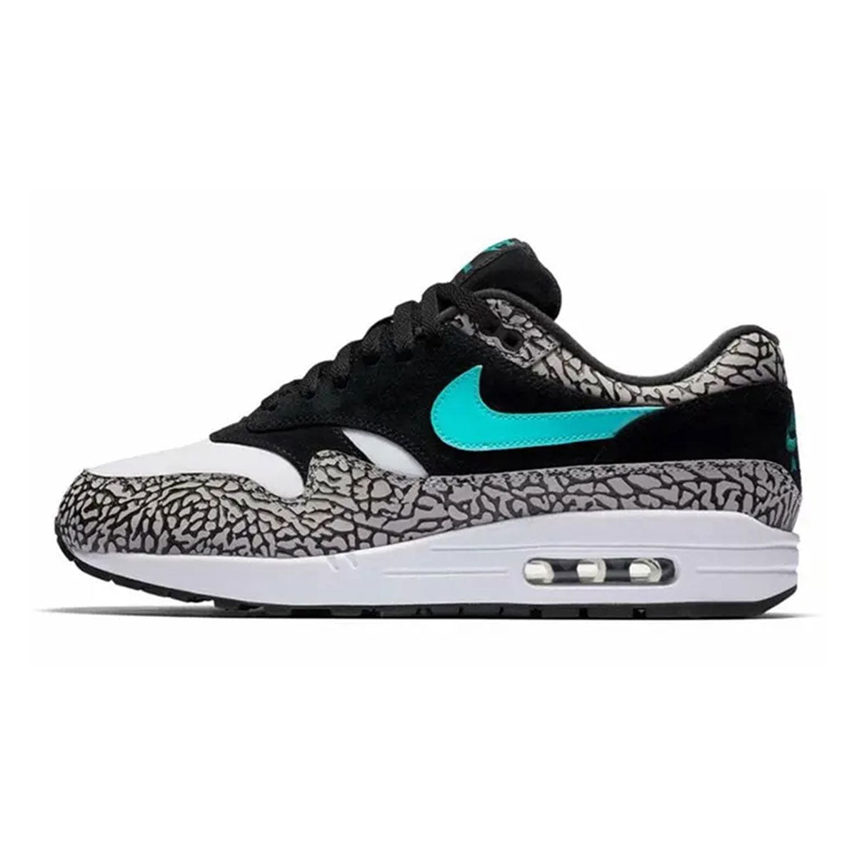 atmos × NIKE AIR MAX 1 PREMIUM RETRO (MEDIUM GREY/CLEAR JADE) アトモス × ナイキ エアマックス1 プレミアム レトロ エレファント【908366-001】