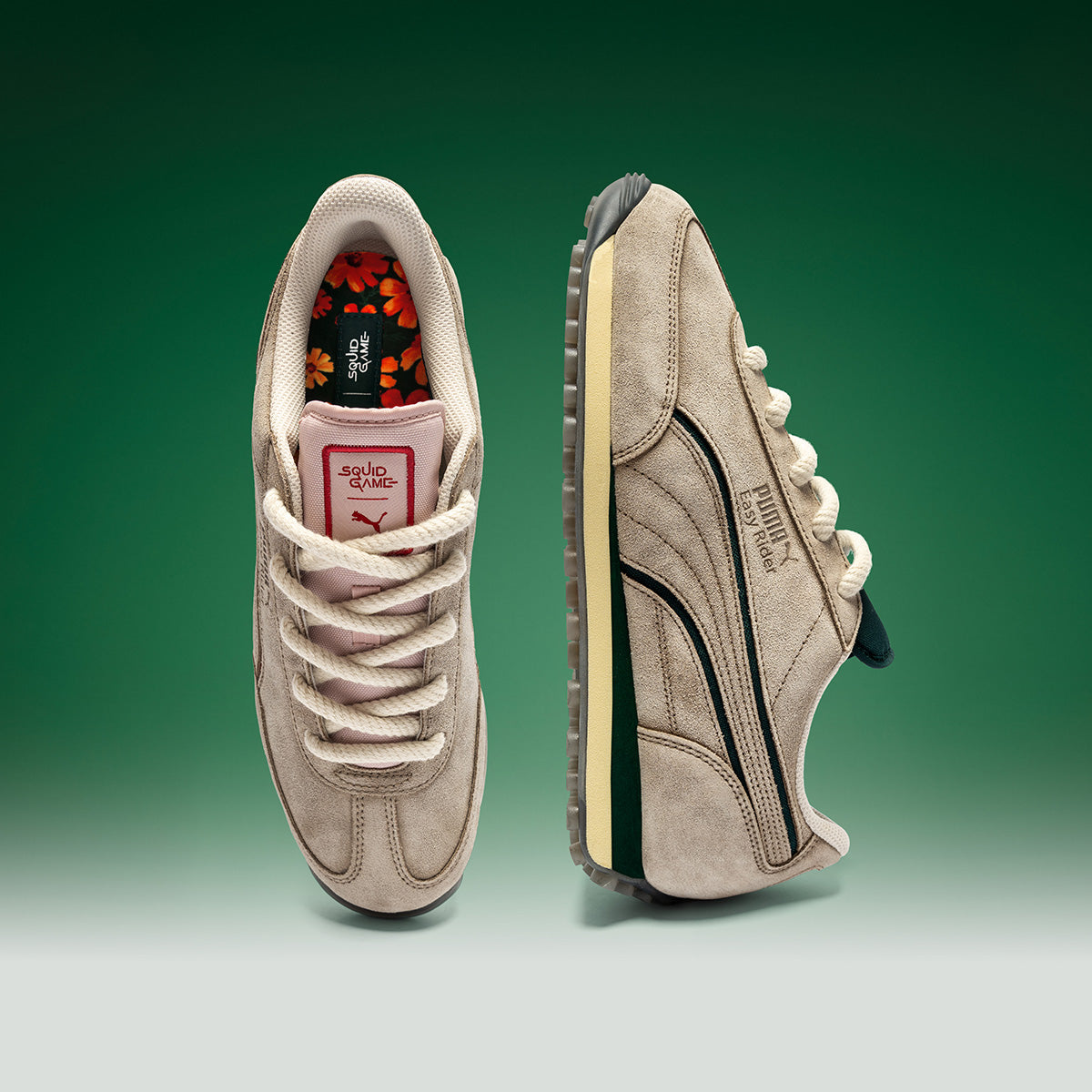 PUMA - EASY RIDER SQUID GAME ALPINE SNOW-DARK MYRTLE-CLUB【403643-01】