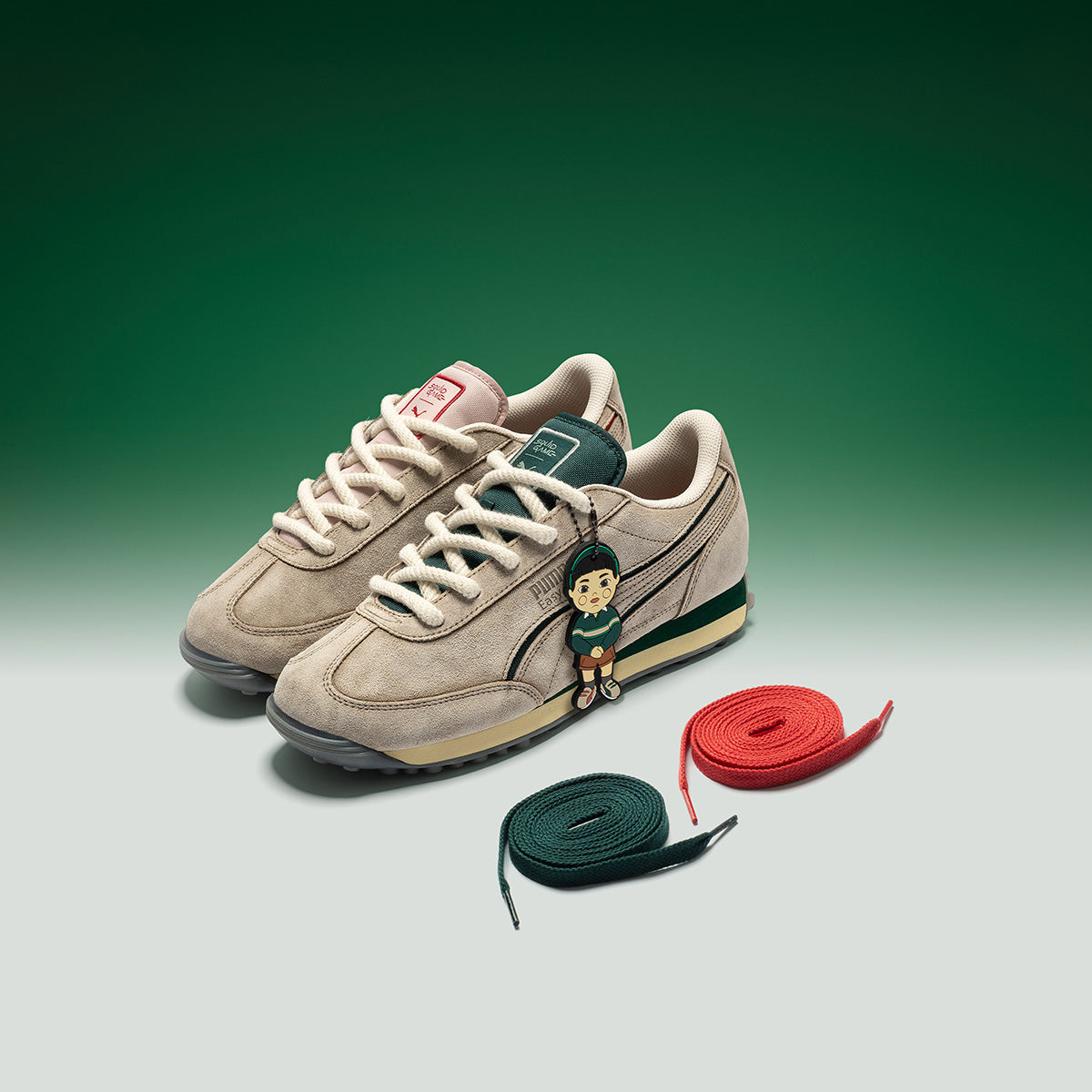 PUMA - EASY RIDER SQUID GAME ALPINE SNOW-DARK MYRTLE-CLUB【403643-01】