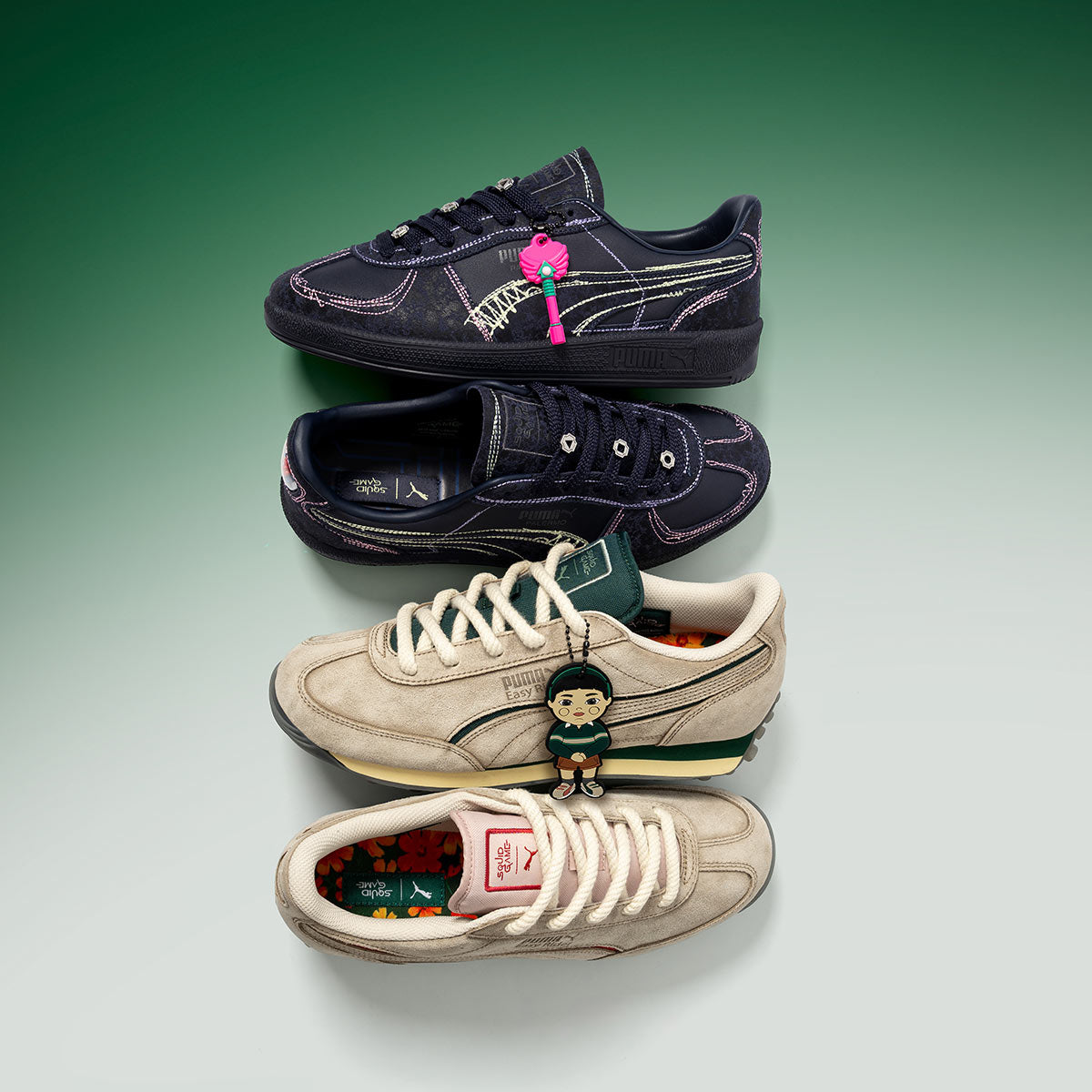 PUMA - EASY RIDER SQUID GAME ALPINE SNOW-DARK MYRTLE-CLUB【403643-01】
