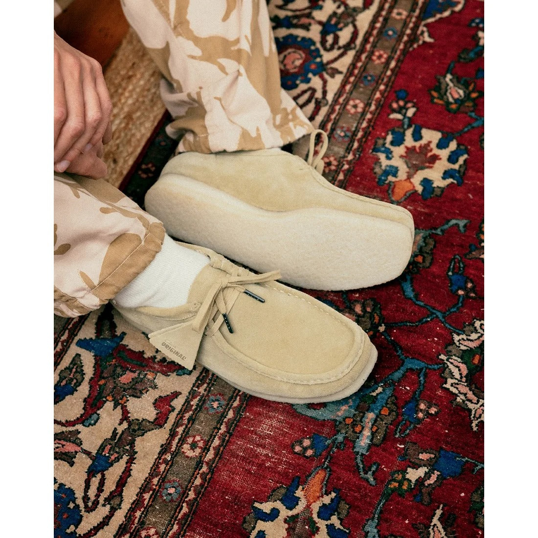 CLARKS - Wallabee Maple Suede【26155515】