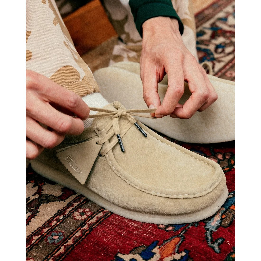 CLARKS - Wallabee Maple Suede【26155515】