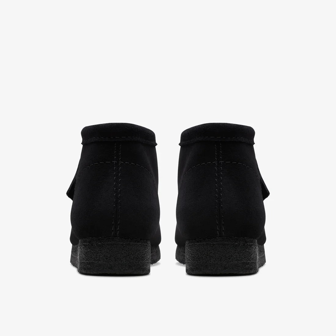 CLARKS - Wallabee Boot Black Suede【26155517】