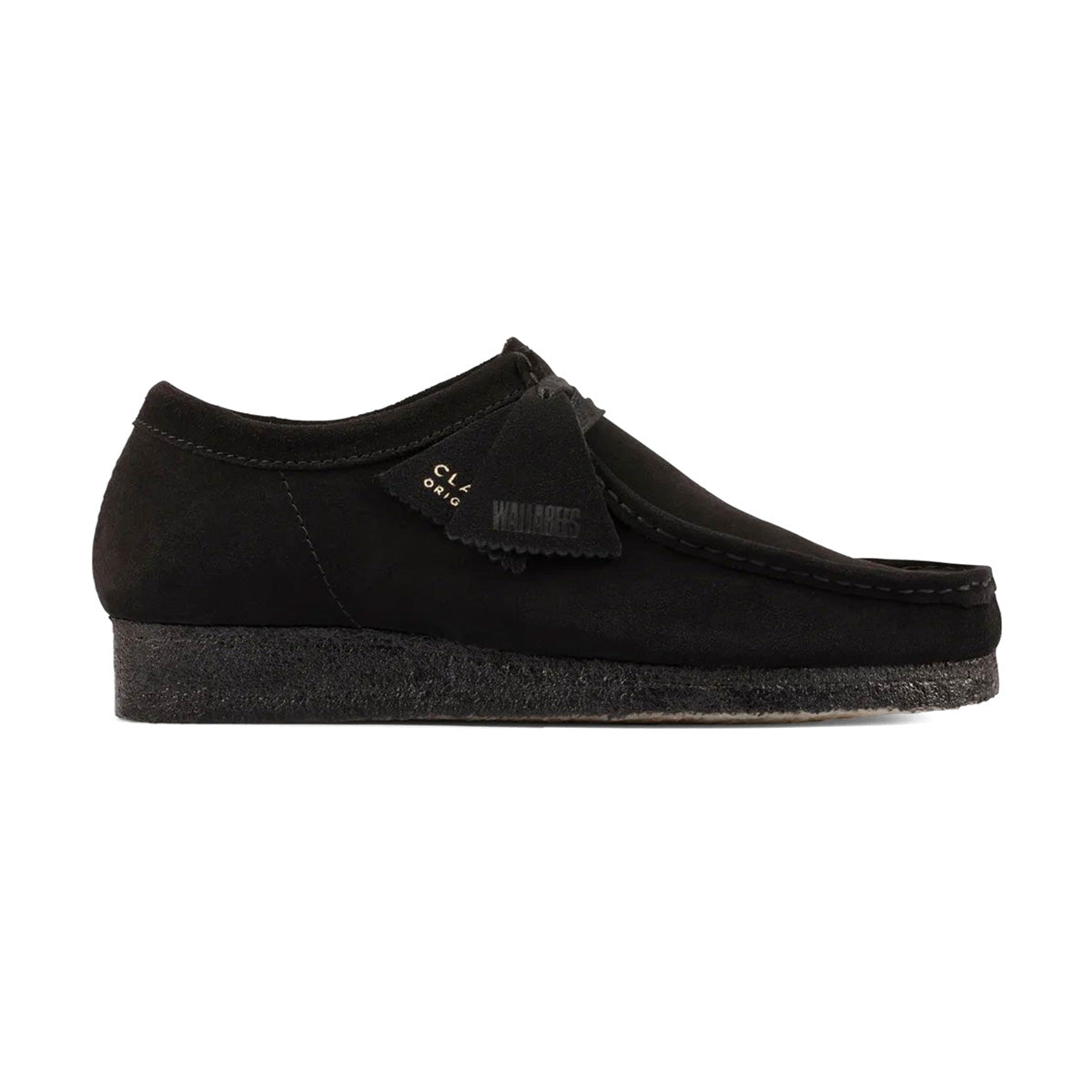 CLARKS - Wallabee Black Suede【26155519】