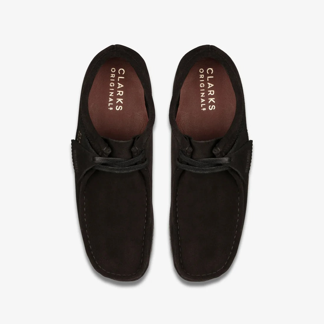 CLARKS - Wallabee Black Suede【26155519】