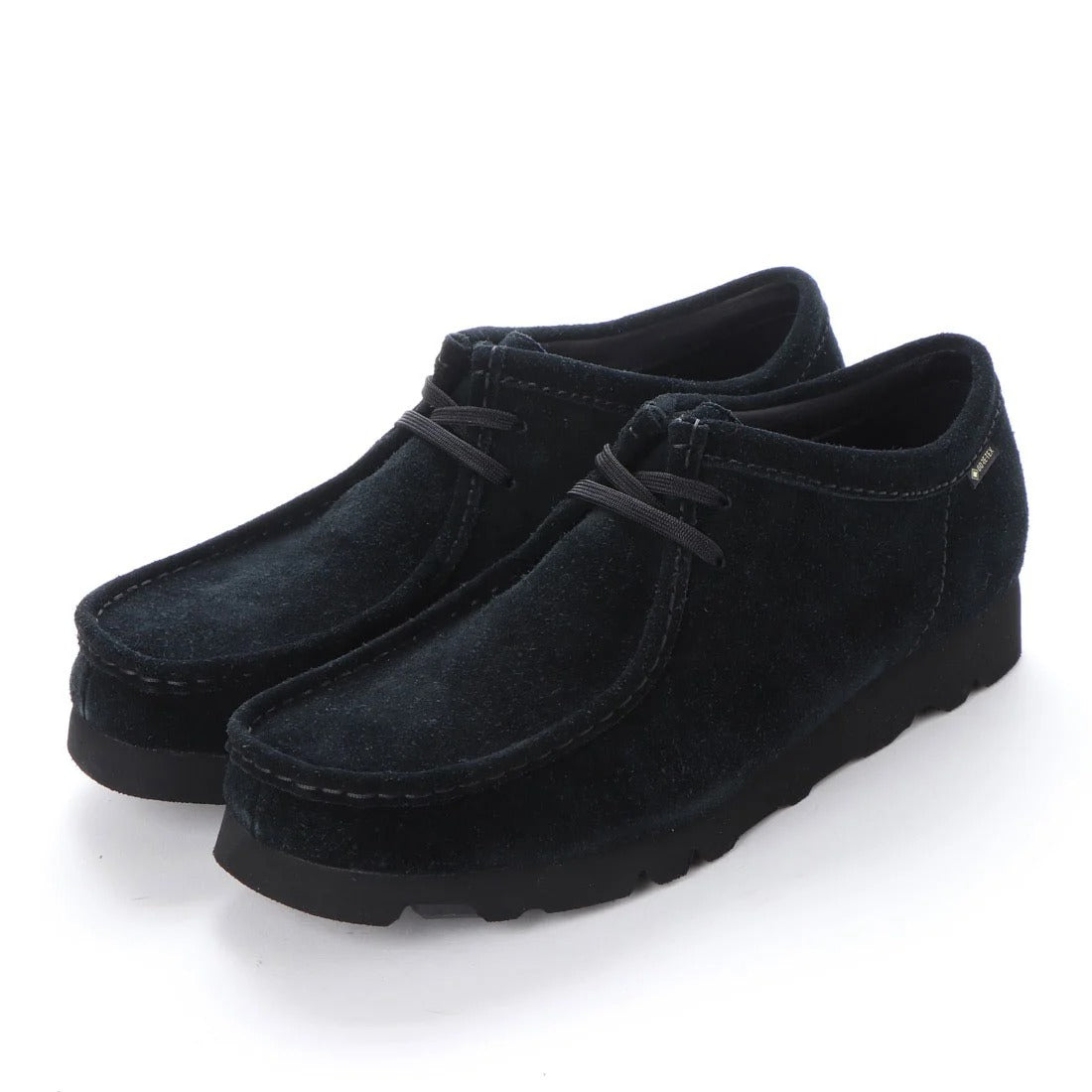 CLARKS - WallabeeGTX Black Sde【26179251】