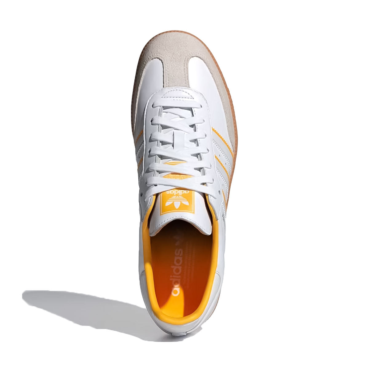 adidas - SAMBA OG MENS WMNS Cloud White/Crystal White/Crew Yellow 【ID1479】