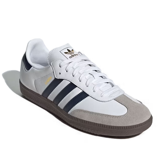 adidas - SAMBA OG MENS WMNS Cloud White/Night Indigo/Clear Granite 【JH8795】