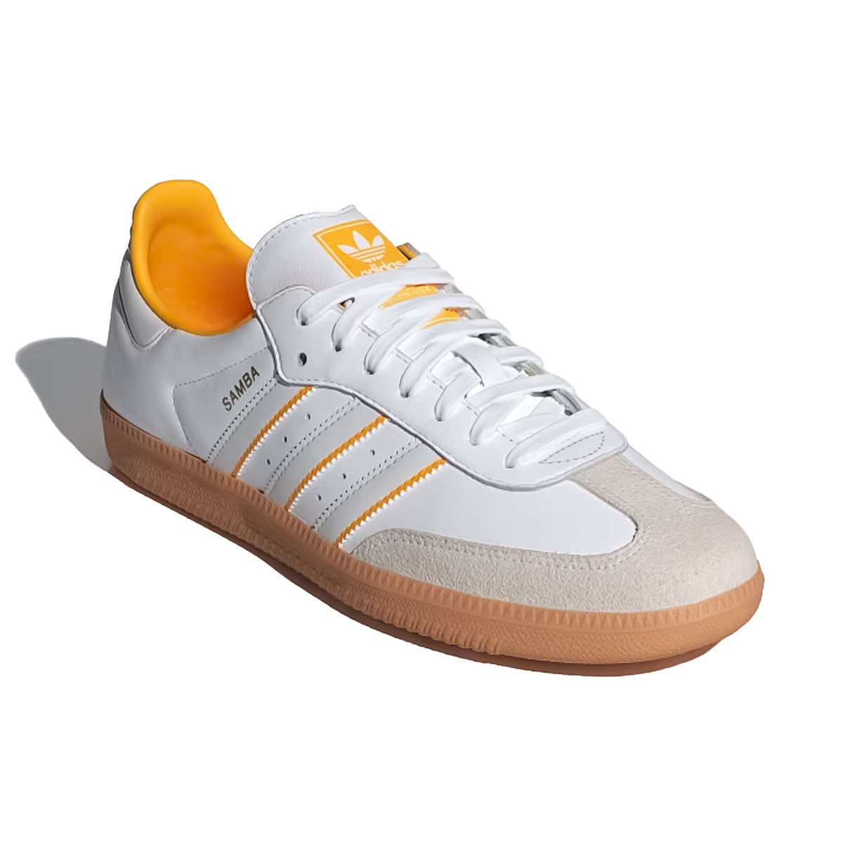 adidas - SAMBA OG MENS WMNS Cloud White/Crystal White/Crew Yellow 【ID1479】