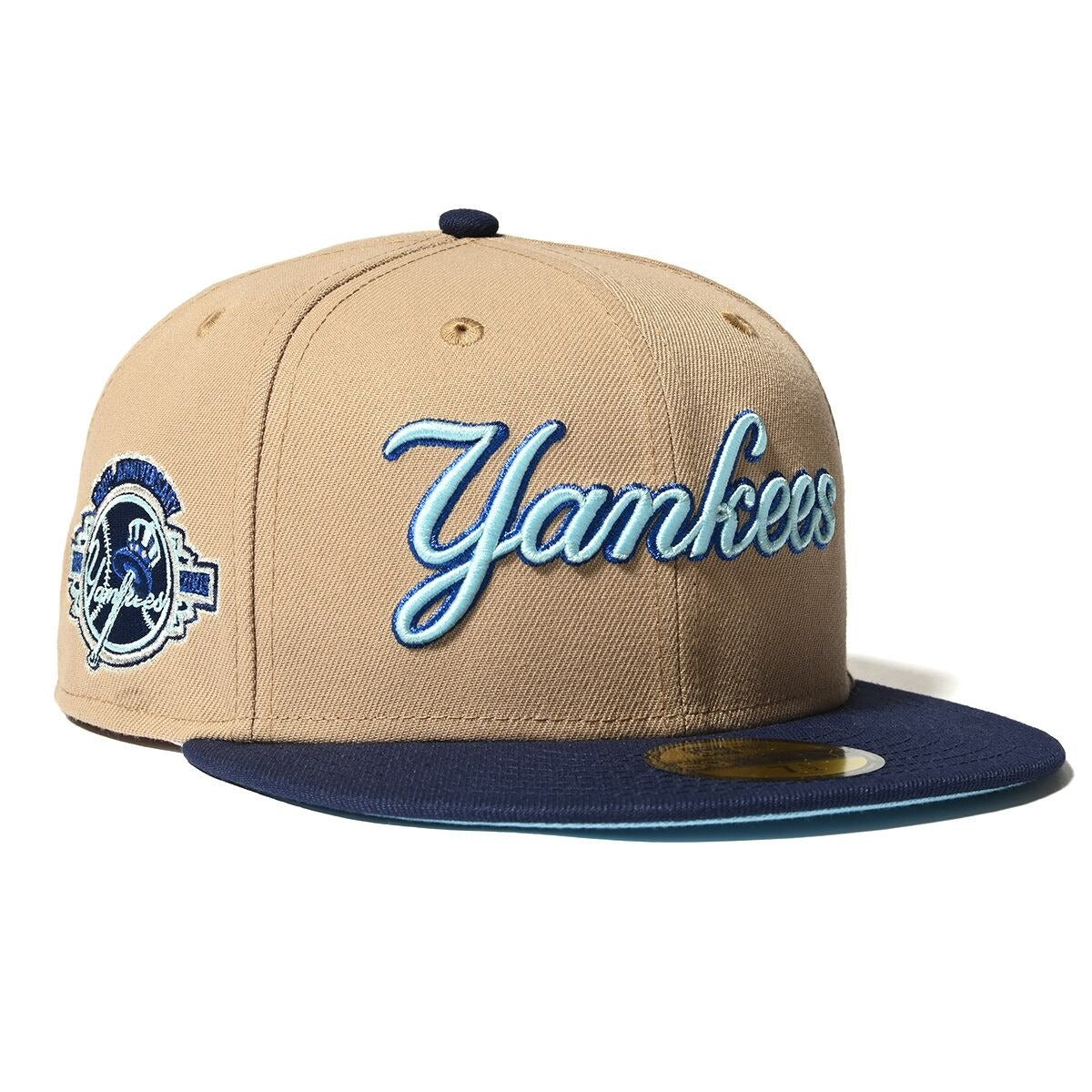 NEW ERA NEW YORK YANKEES - 59FIFTY CO 100TH ANNIV CAMEL/LTNAVY 【70930092】