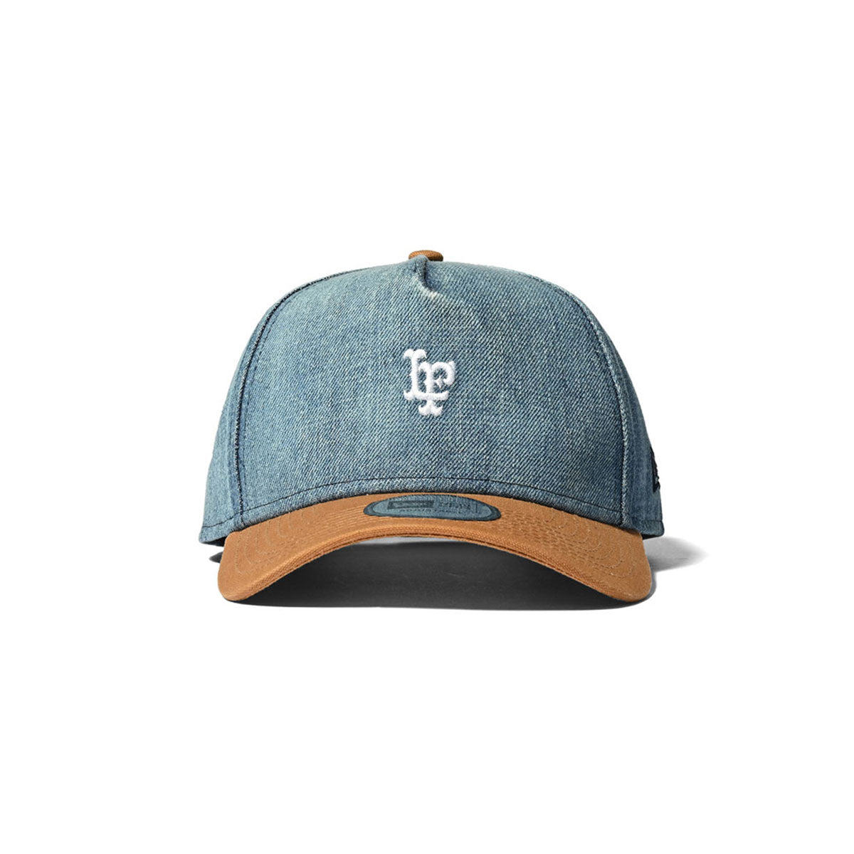 LFYT x NEW ERA SMALL LF LOGO 9FORTY DENIM&CANVAS BLUE【LS231410】