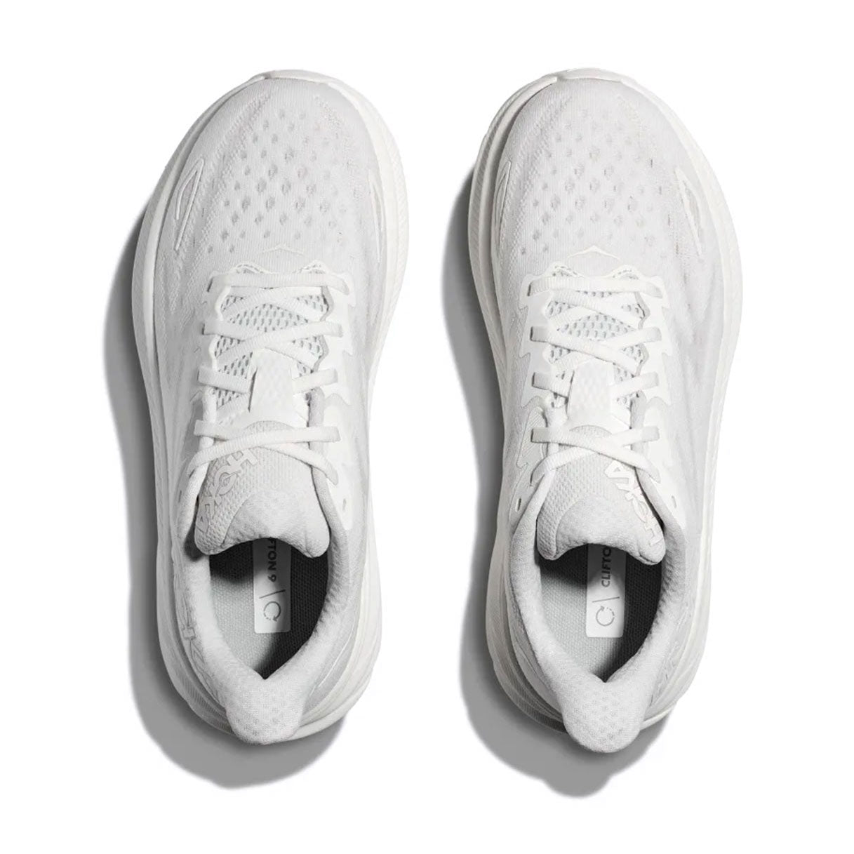 HOKA - WMNS CLIFTON 9 WHITE × WHITE 【1127896-WWH】