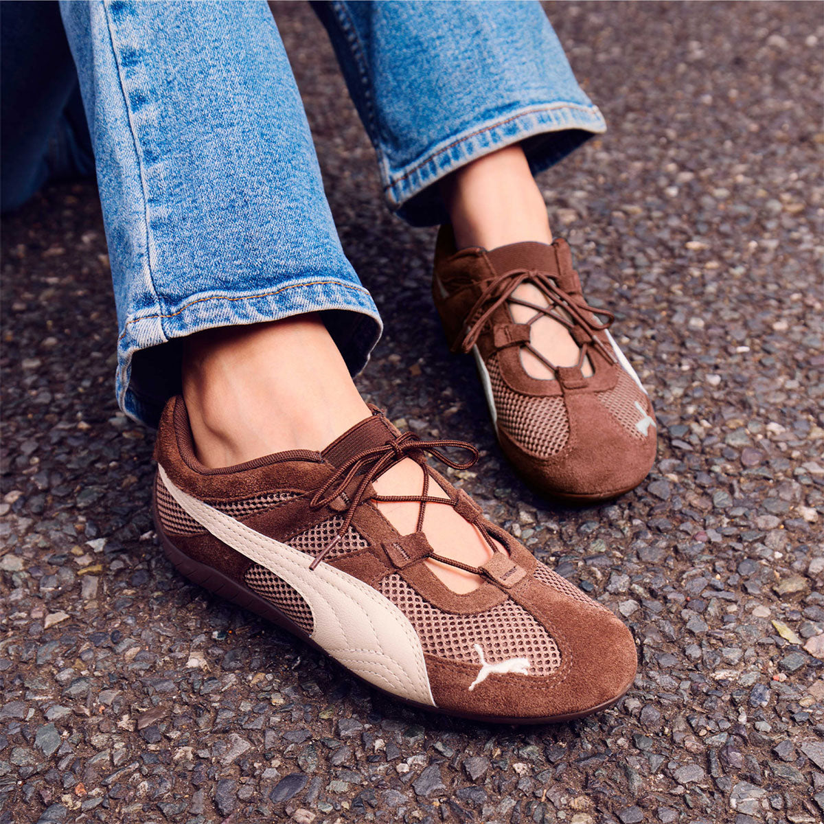 PUMA - WMNS SPEEDCAT GO BROWN 【403589-08】