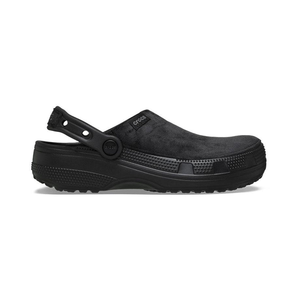 Crocs - Classic Crafted Velvet Clog Black 【211931-001】