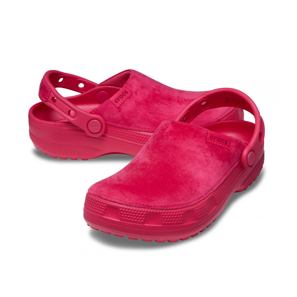 Crocs - Classic Crafted Velvet Clog Digital Raspberry 【211931-7AQ】