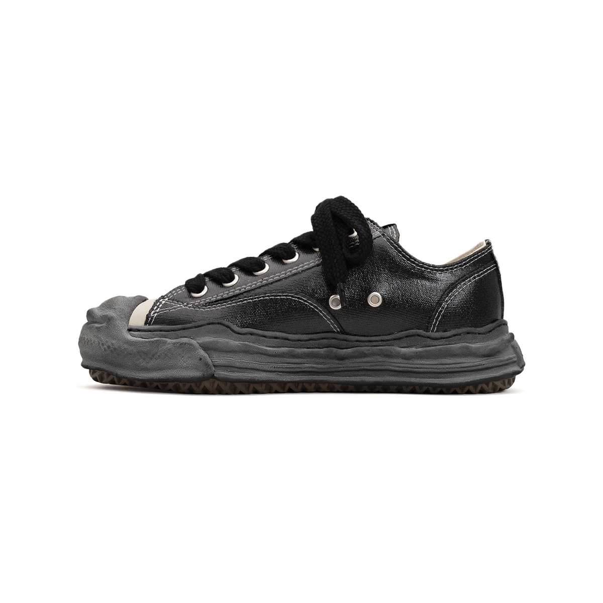 Maison MIHARAYASUHIRO HANK SL COATING LOW "BLACK/BLACK" メゾン ミハラヤスヒロ ハンク シリコン コーティングロー "ブラック/ブラック"【A13FW731】