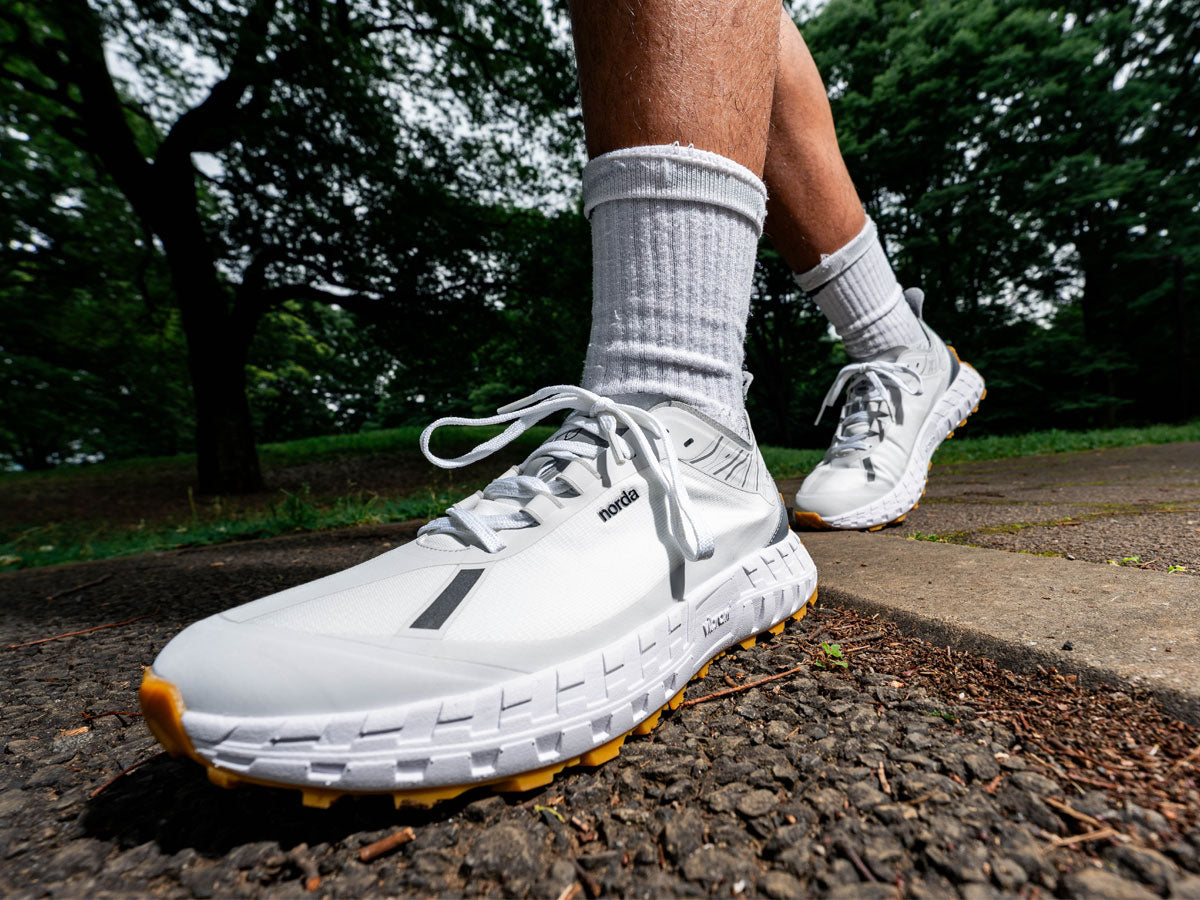 norda ノルダ NORDA 001 ノルダ 001 スニーカー MENS WHITE×GUM ホワイト×ガム