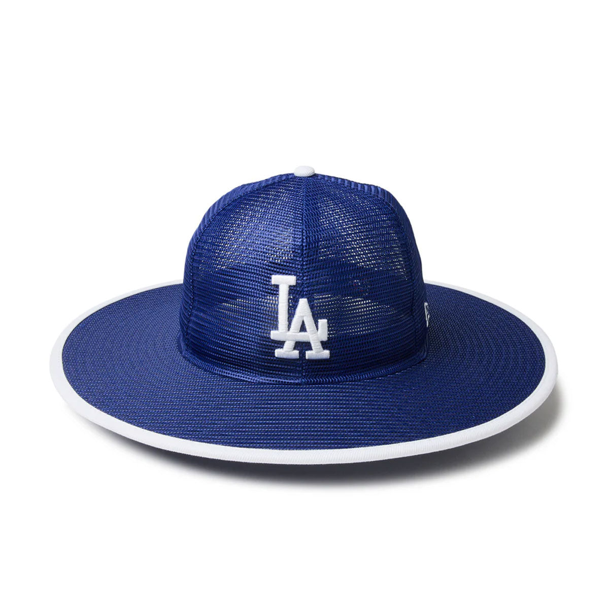 NEW ERA Los Angeles Dodgers - FITTED LONG BRIM MESH DARK ROYAL 【14388409】