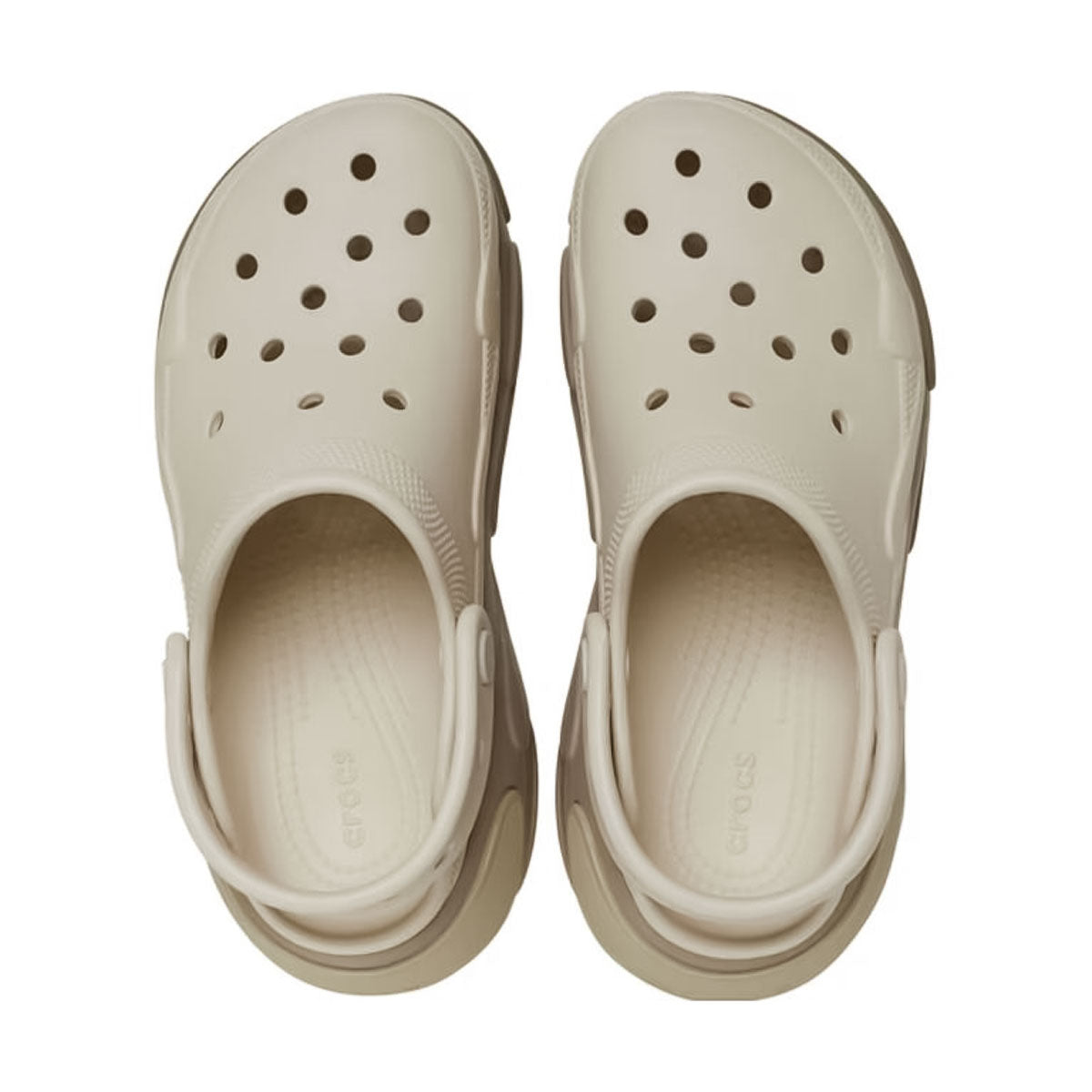CROCS - MENS WMNS BUBBLE CRUSH CLOG TAUPE 【210061-214】