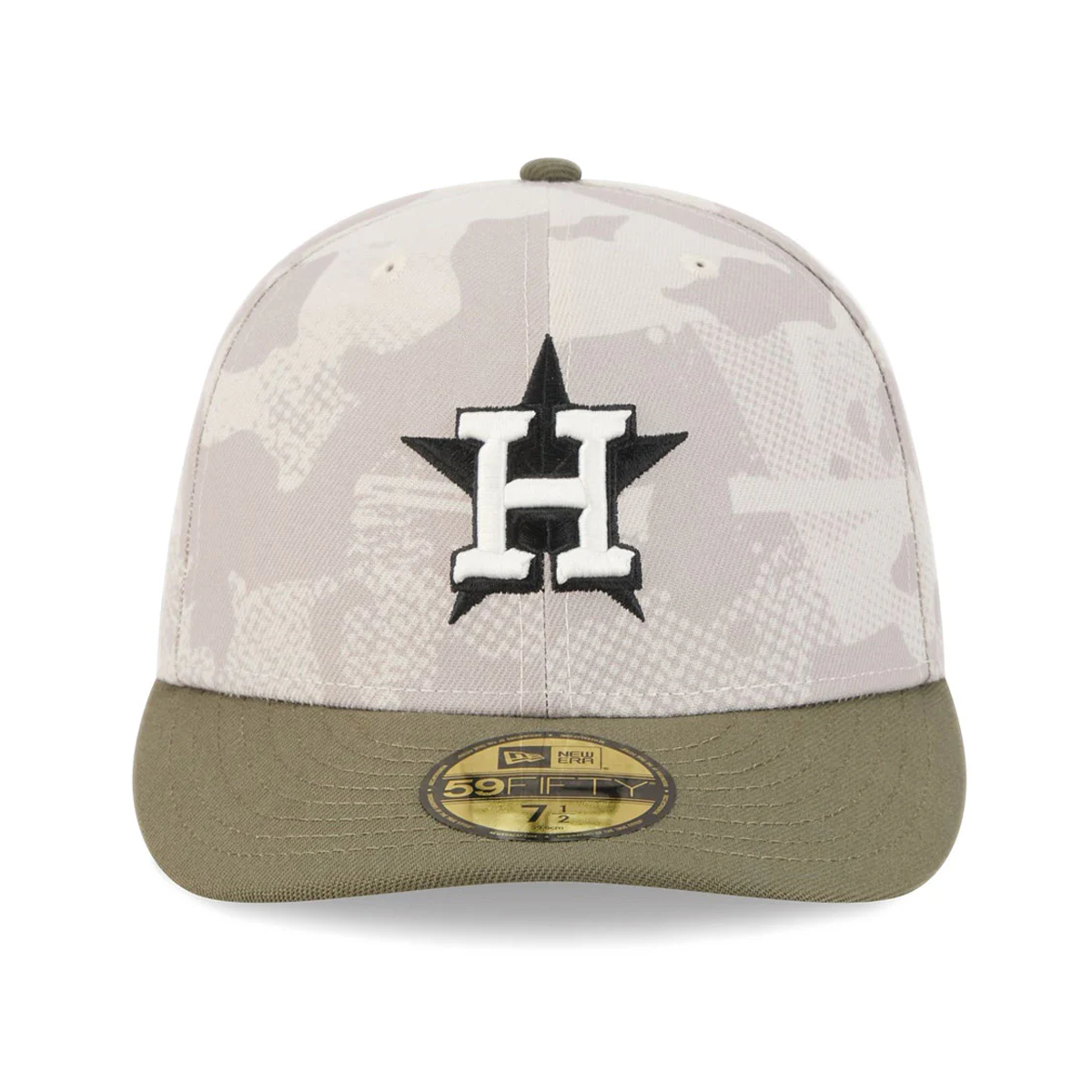 NEW ERA - Houston Astros 59FIFTY MLB25 Armed Forces Day STONE 【14517065】