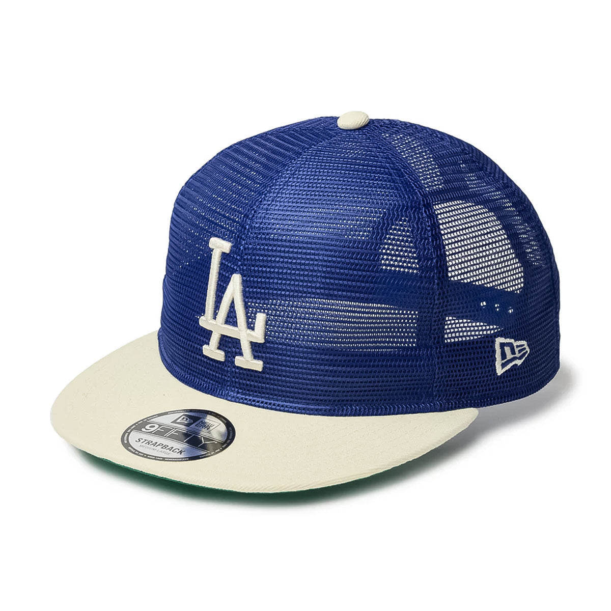 NEW ERA Los Angeles Dodgers - 9FIFTY TRACKERALL MESH DARK ROYAL/CHROME【14388562】