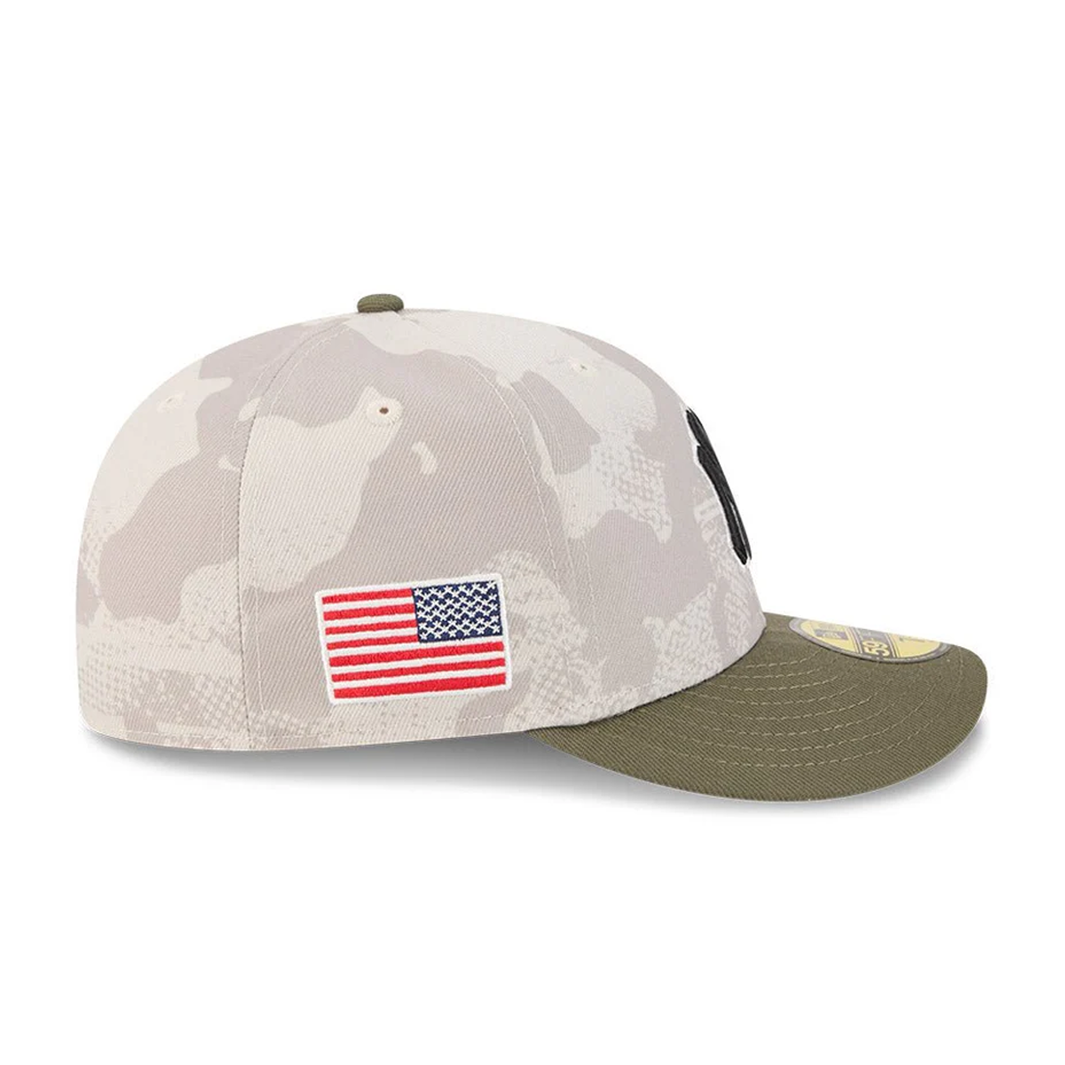 NEW ERA New York Yankees - 59FIFTY MLB2025 Armed Forces Day STONE【14517062】