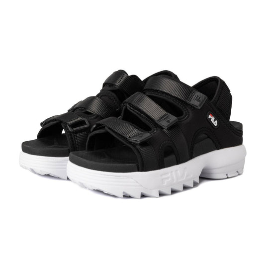 FILA - WMENS DISRUPTOR SD PUFFY BLACK/WHITE/RED 【USS23082-013】