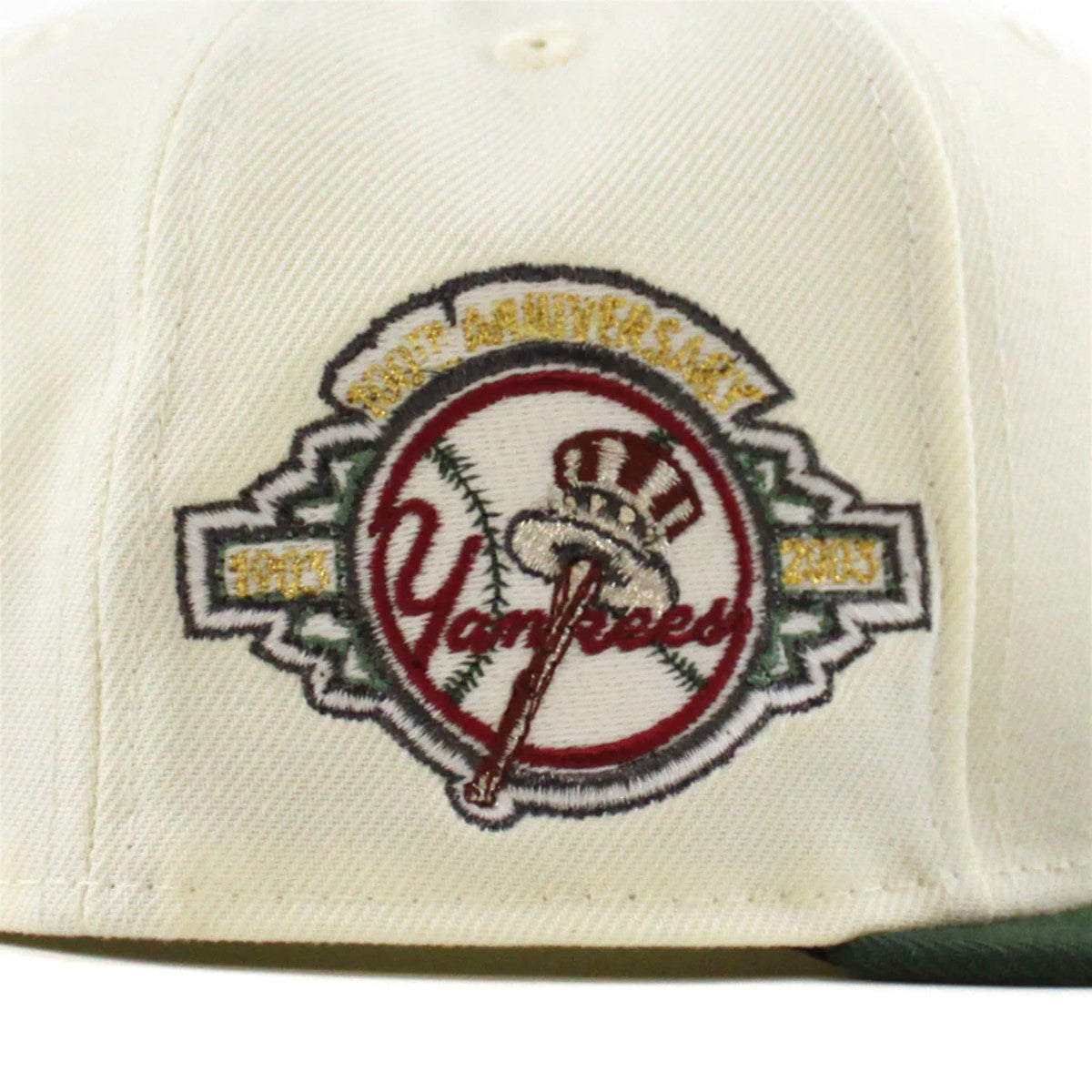 新時代紐約洋基 - 59FIFTY 1949 WS 100TH ANV 鍍鉻/香菜