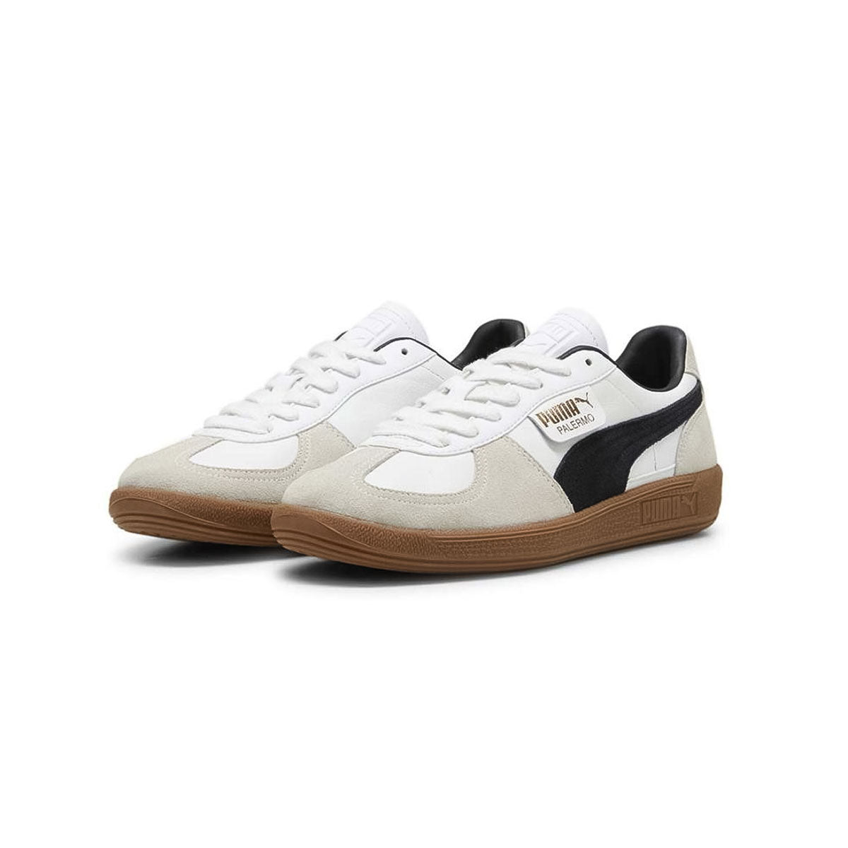 PUMA PALERMO LTH "PUMA WHITE/VAPOR GRAY/GUM" プーマ パレルモ LTH プーマホワイト/ヴェイパーグレー/ガム【396464-01】