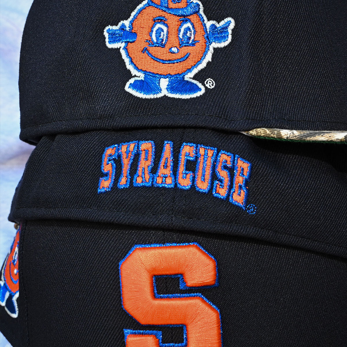 NEW ERA Syracuse Orange - 59Fifty Men Orange Navy/Real Tree