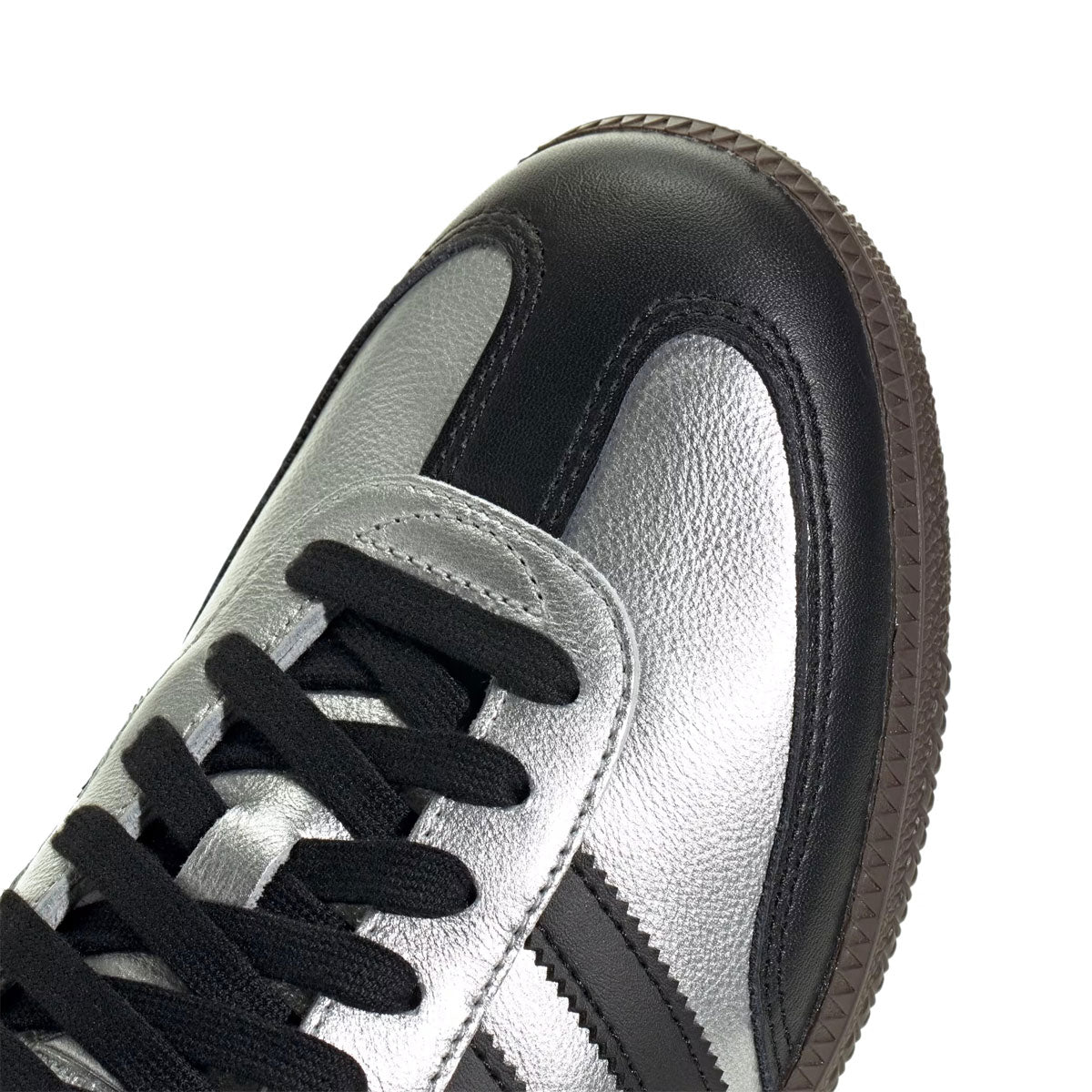 adidas - SAMBA OG Silver Metallic/Core Black/Dark Brown 【KI8464】