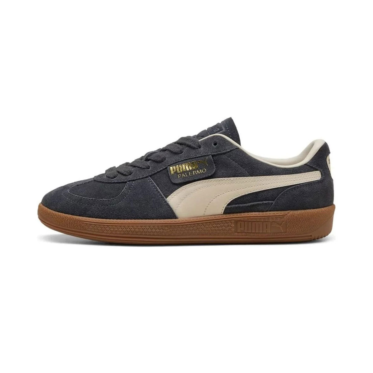 PUMA - PALERMO DUSKY GRAY-ALPINE SNOW 【396463-81】