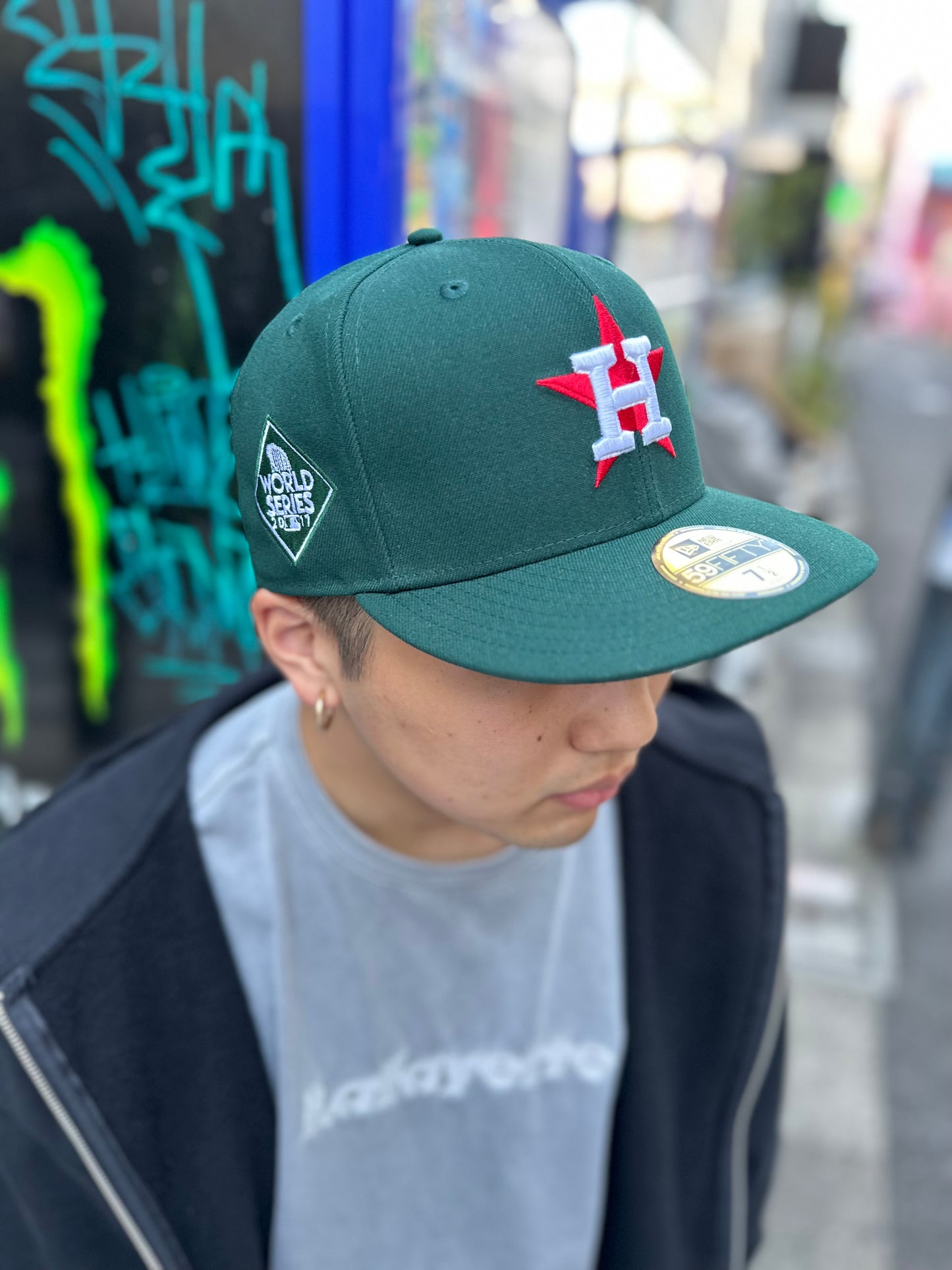 NEW ERA Houston Astros - WS 2017 59FIFTY DARK GREEN WASTED PACK【70799194】