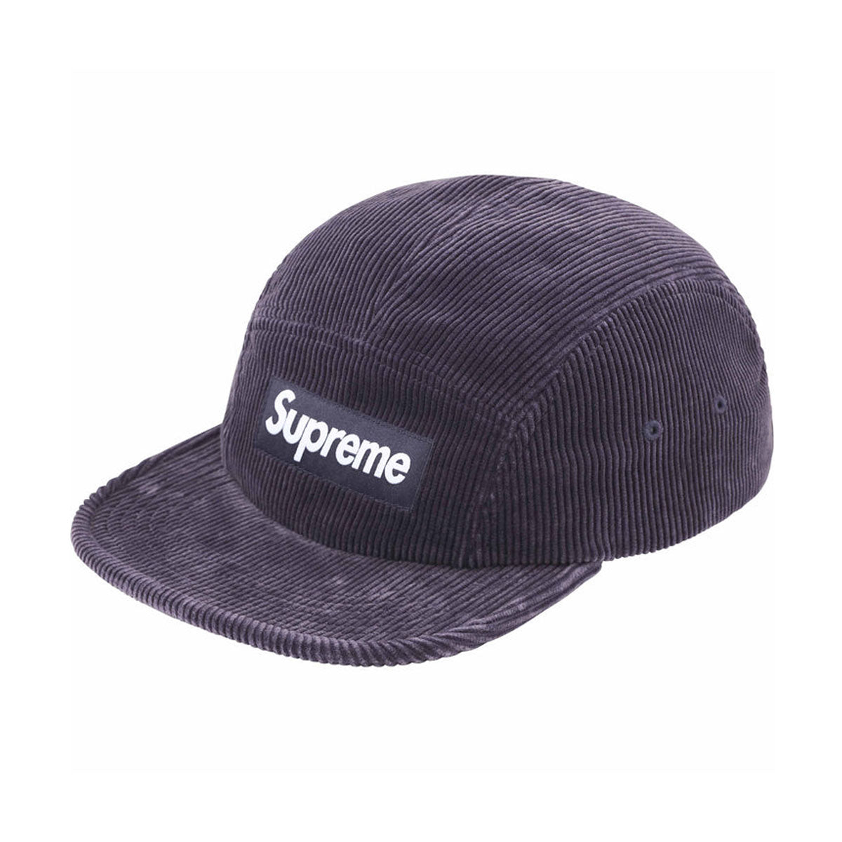 Supreme - FADED CORDUROY CAMP CAP NAVY 【SS25H82】