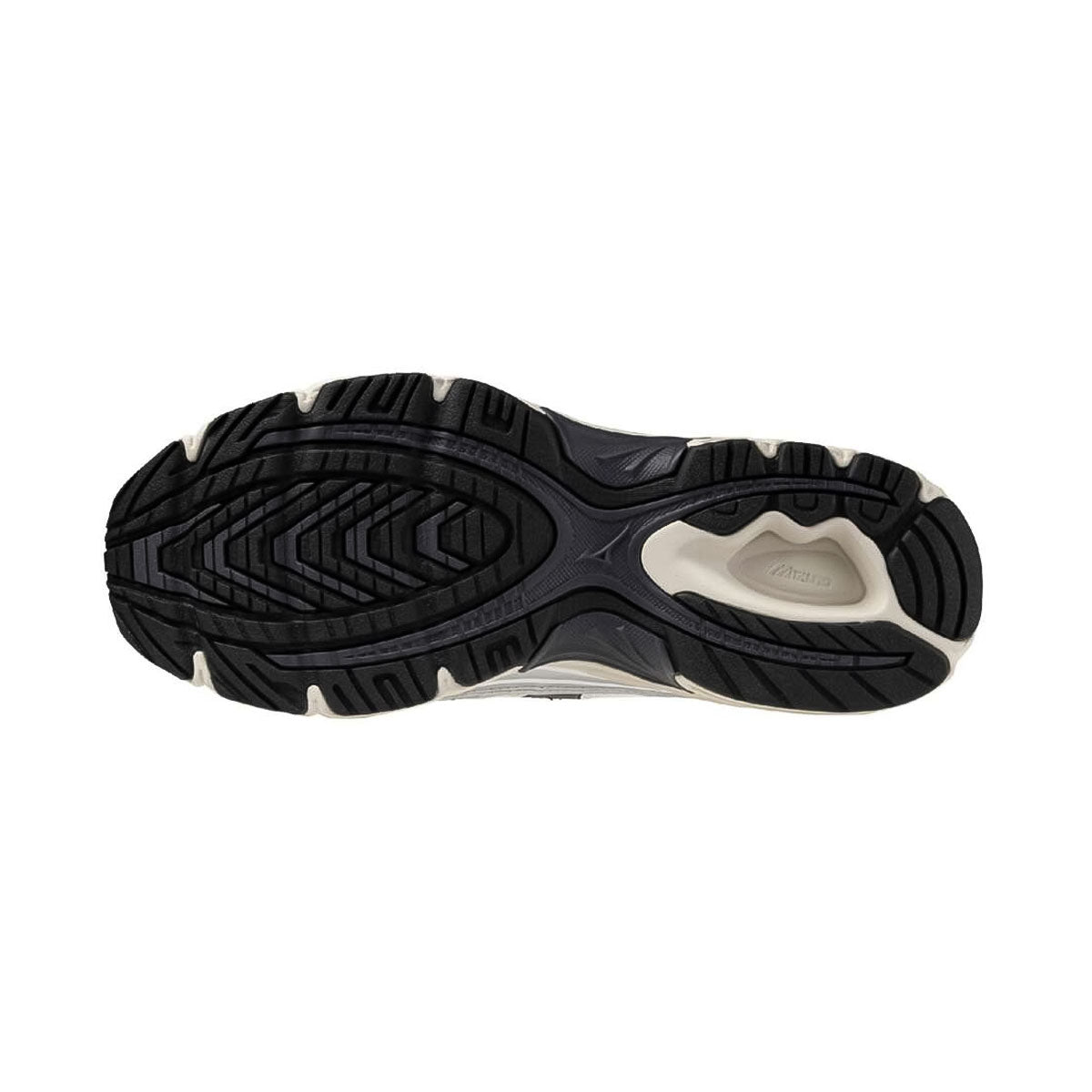 MIZUNO - UNISEX MXR WHITE/BLACKI/SILVER【D1GA245101】