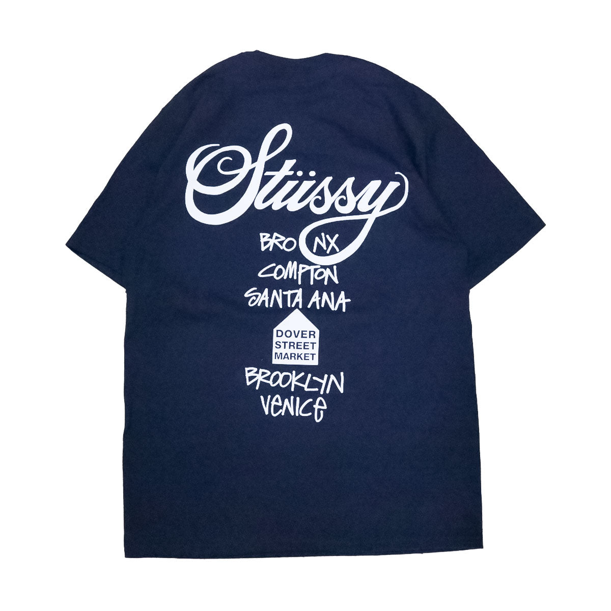 Stussy - DSM WORLD TOUR TEE NAVY 【3904001】