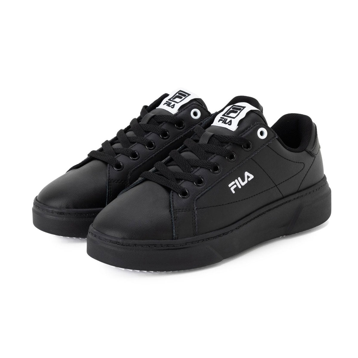 FILA - COURT PLUMPY FEATHERY BLACK/WHITE 【USS25018-021】