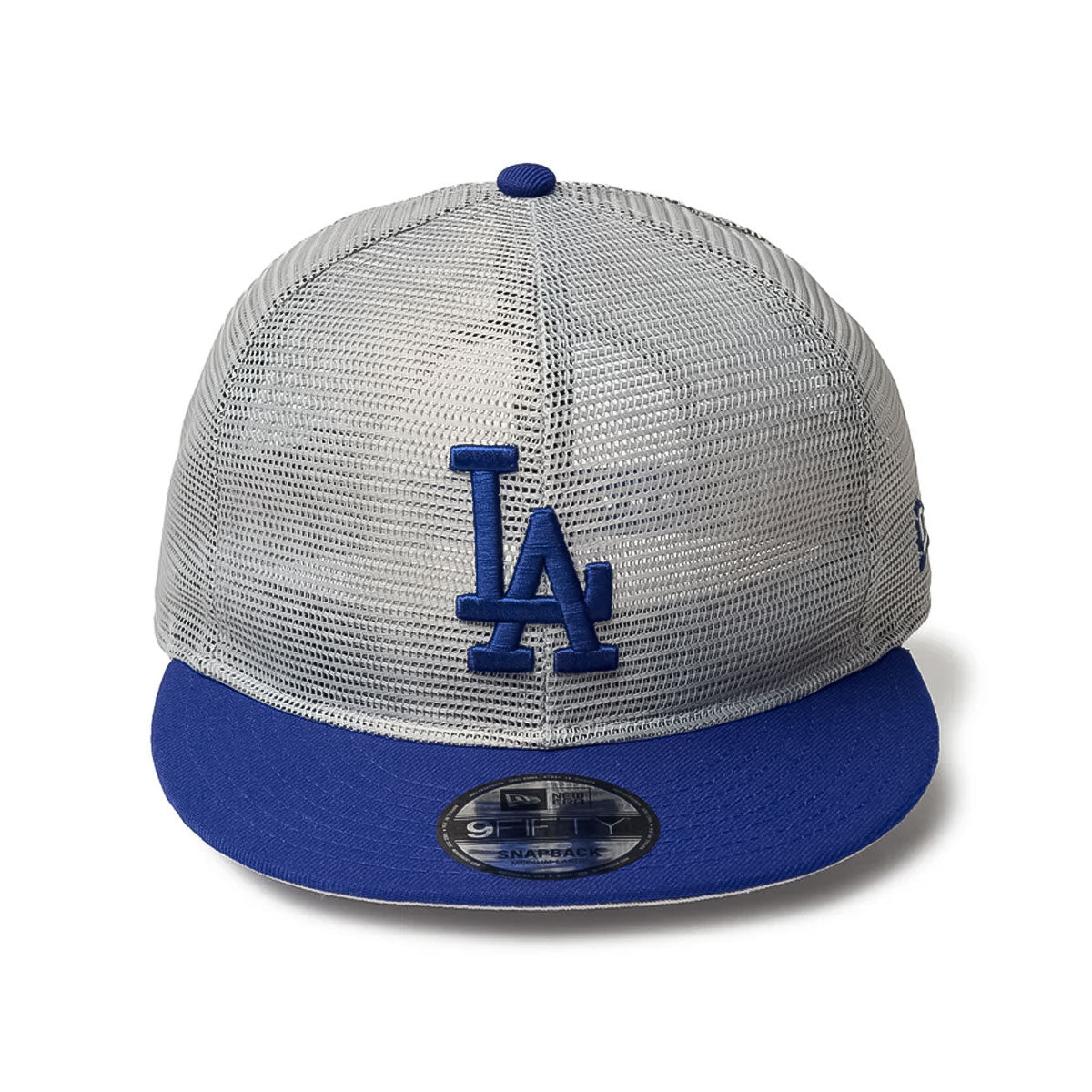 NEW ERA Los Angeles Dodgers - 9FIFTY TRACKER ALL MESH GRAY/DARK ROYAL【14388563】