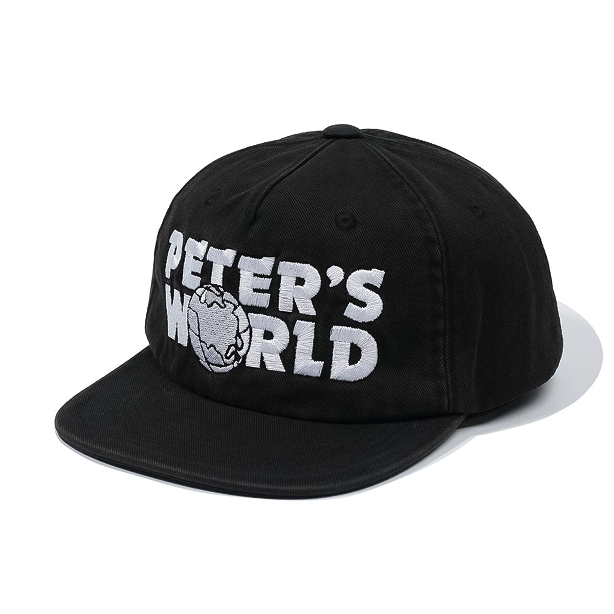 MY NAME IS PETER - 5-PANEL PETER'S WORLD CAP BLACK