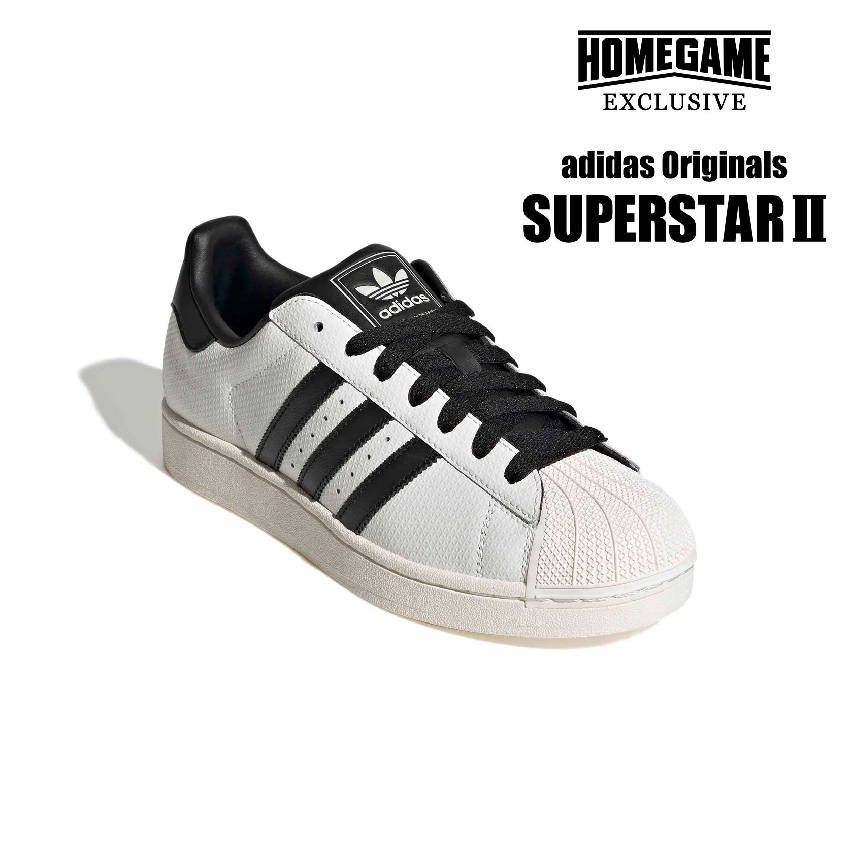 adidas - SUPERSTAR II Core White/Core Black【IH9267】-HOMEGAME