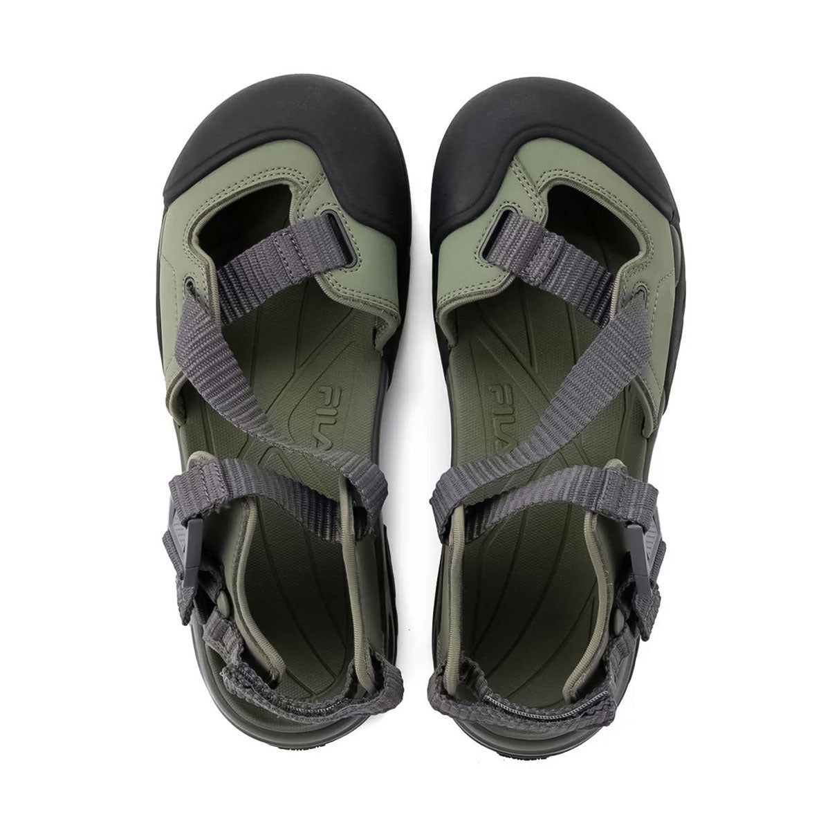 FILA - UNISEX PEITO SD Green/Black/Grey 【1SM02602G-302】